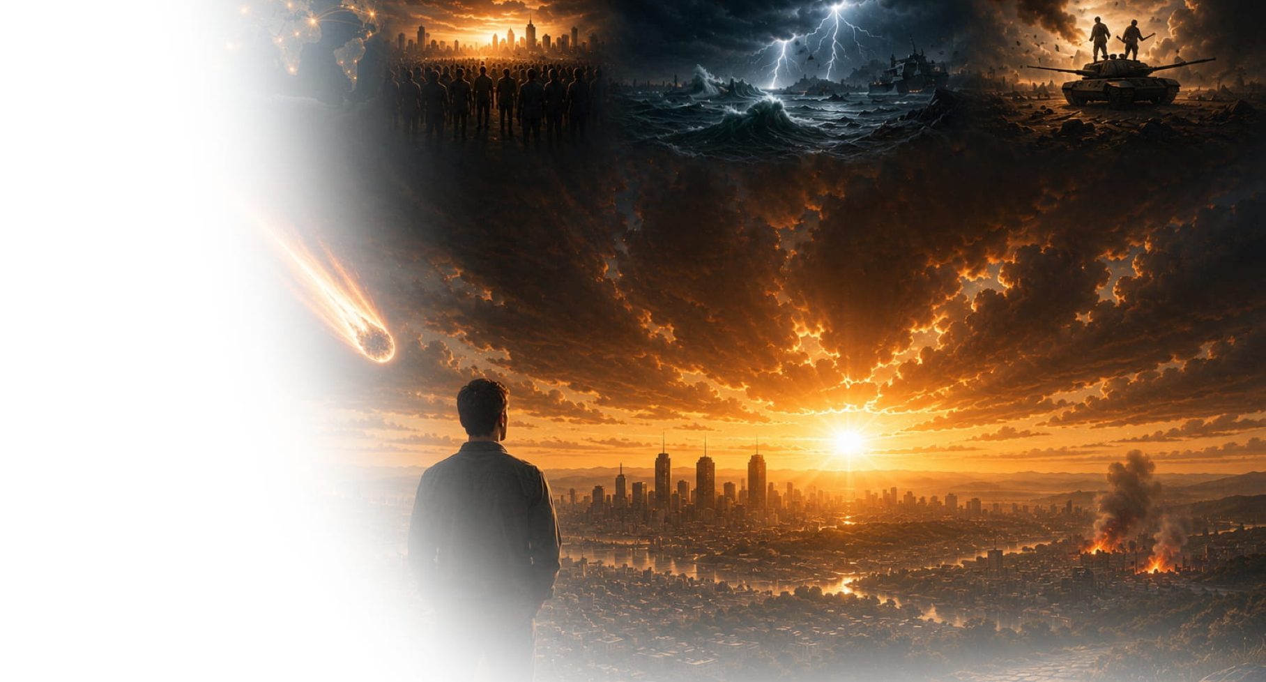 Image de couverture explorant les signes prophétiques actuels et les raisons pour lesquelles de nombreux croyants pensent que nous approchons de la fin des temps annoncée dans la Bible.