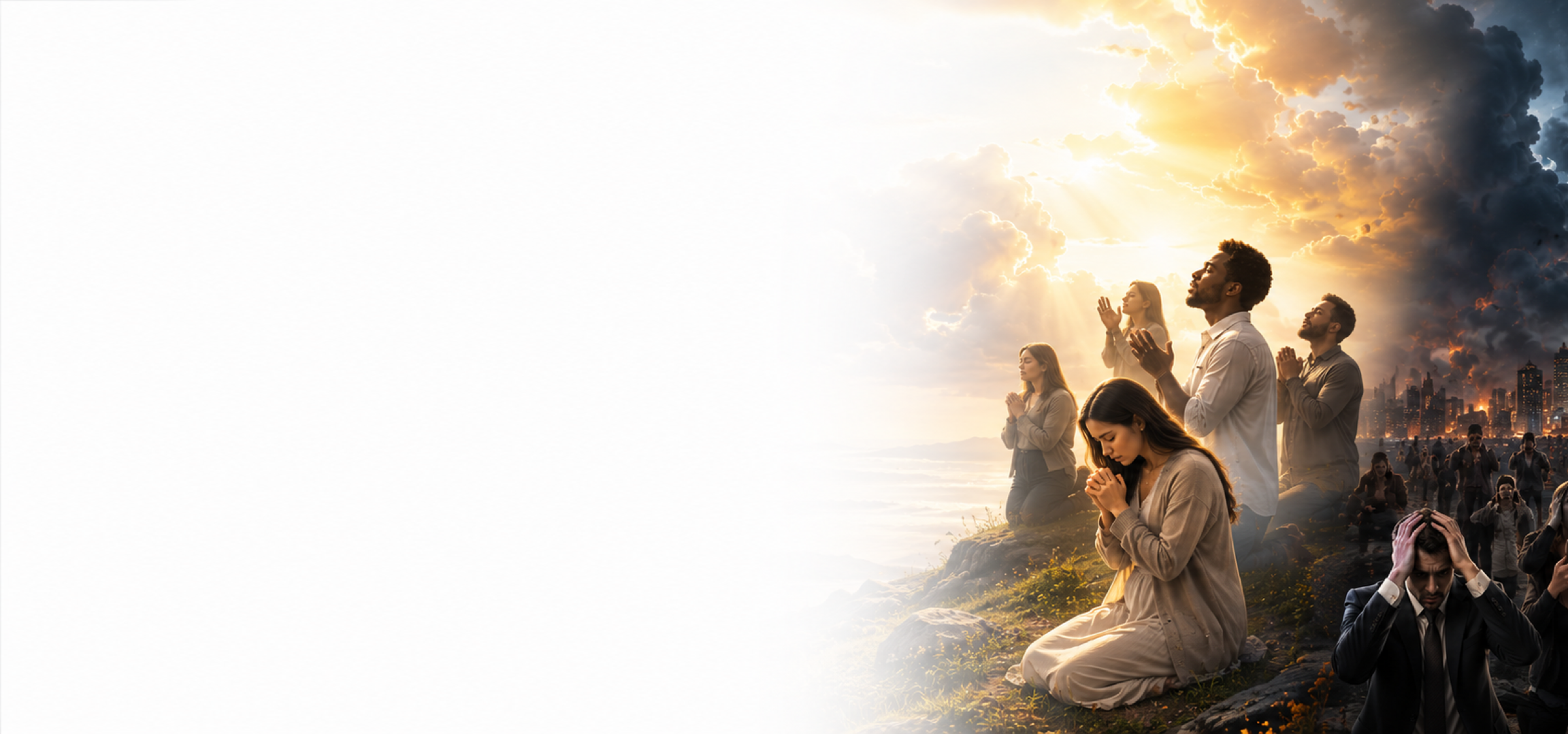 Image de couverture expliquant qui participera à l’enlèvement de l’Église selon la Bible, la nécessité d’être prêt et les enseignements de Jésus sur la vigilance spirituelle.