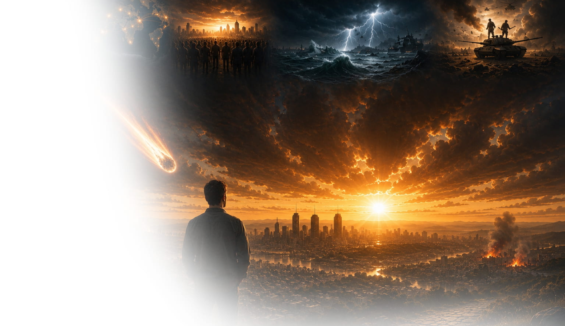 Image de couverture explorant les signes prophétiques actuels et les raisons pour lesquelles de nombreux croyants pensent que nous approchons de la fin des temps annoncée dans la Bible.