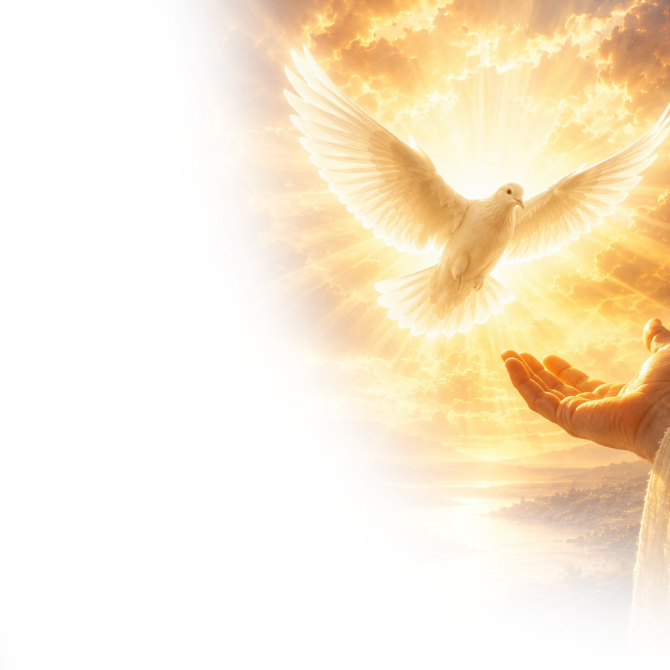Image de couverture expliquant qui est le Saint-Esprit, son rôle dans la vie du croyant et son œuvre selon les enseignements de la Bible.