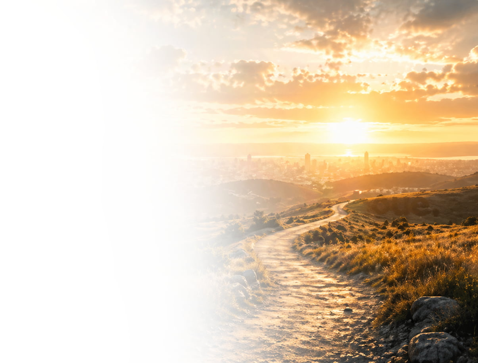 Header image inviting people to begin a personal relationship with God today, discover Jesus Christ, and embark on a new spiritual journey.