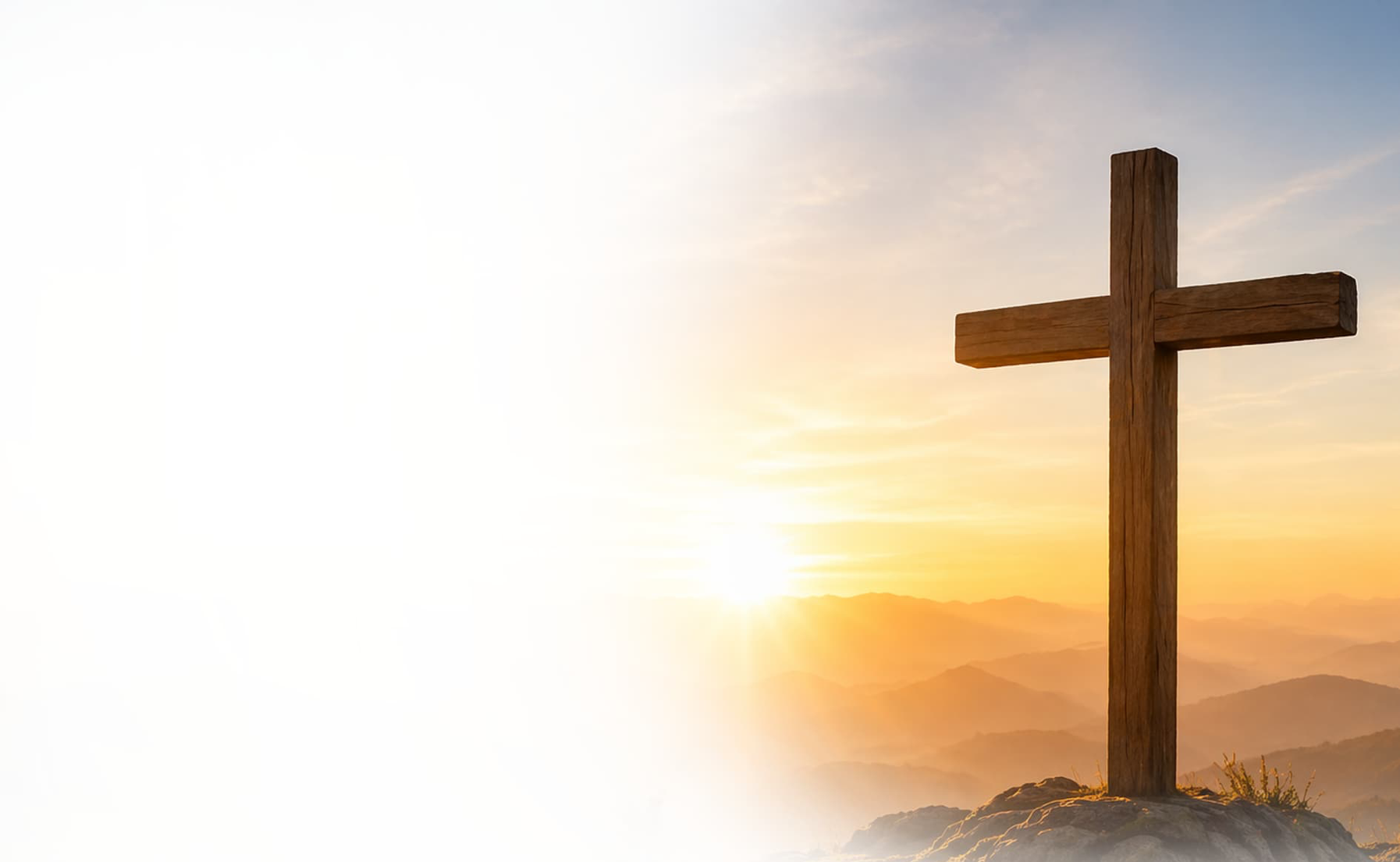 Header image presenting Jesus Christ, His identity, His mission, His sacrifice on the cross, and His role as Savior according to Scripture.