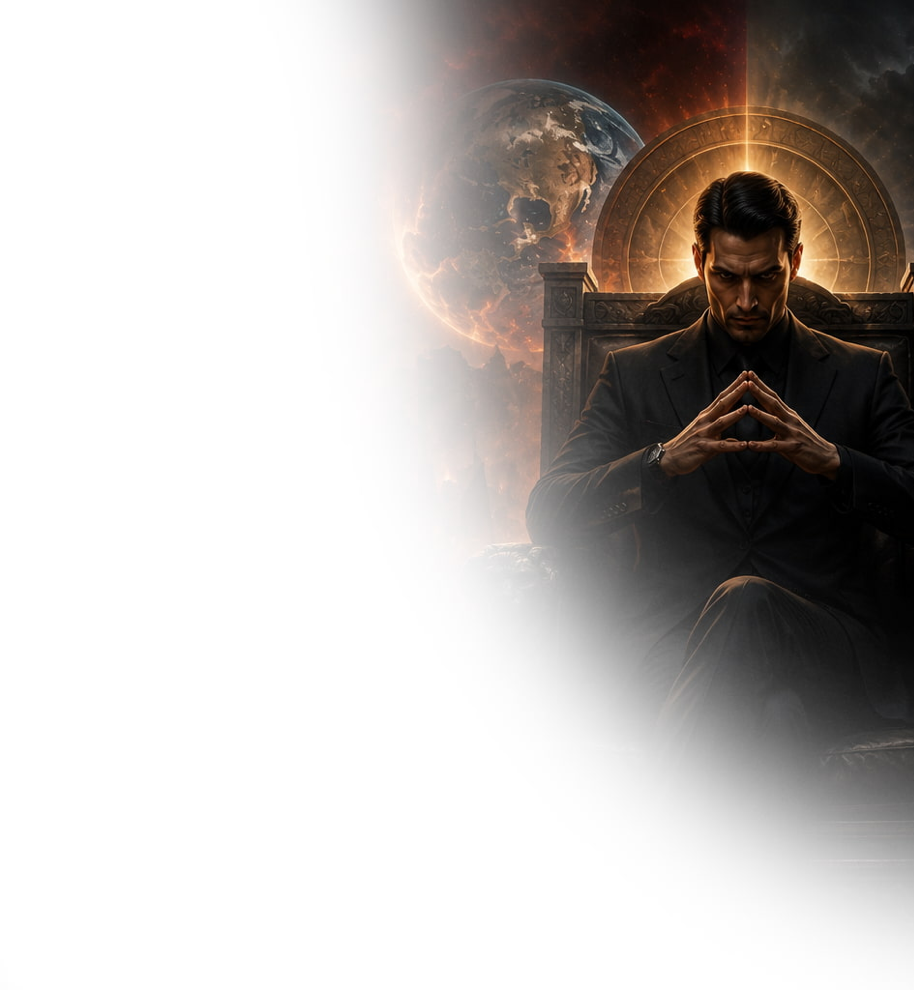 Image de couverture expliquant l'identité, le rôle et les caractéristiques de l'Antichrist annoncées dans les prophéties bibliques de la fin des temps.