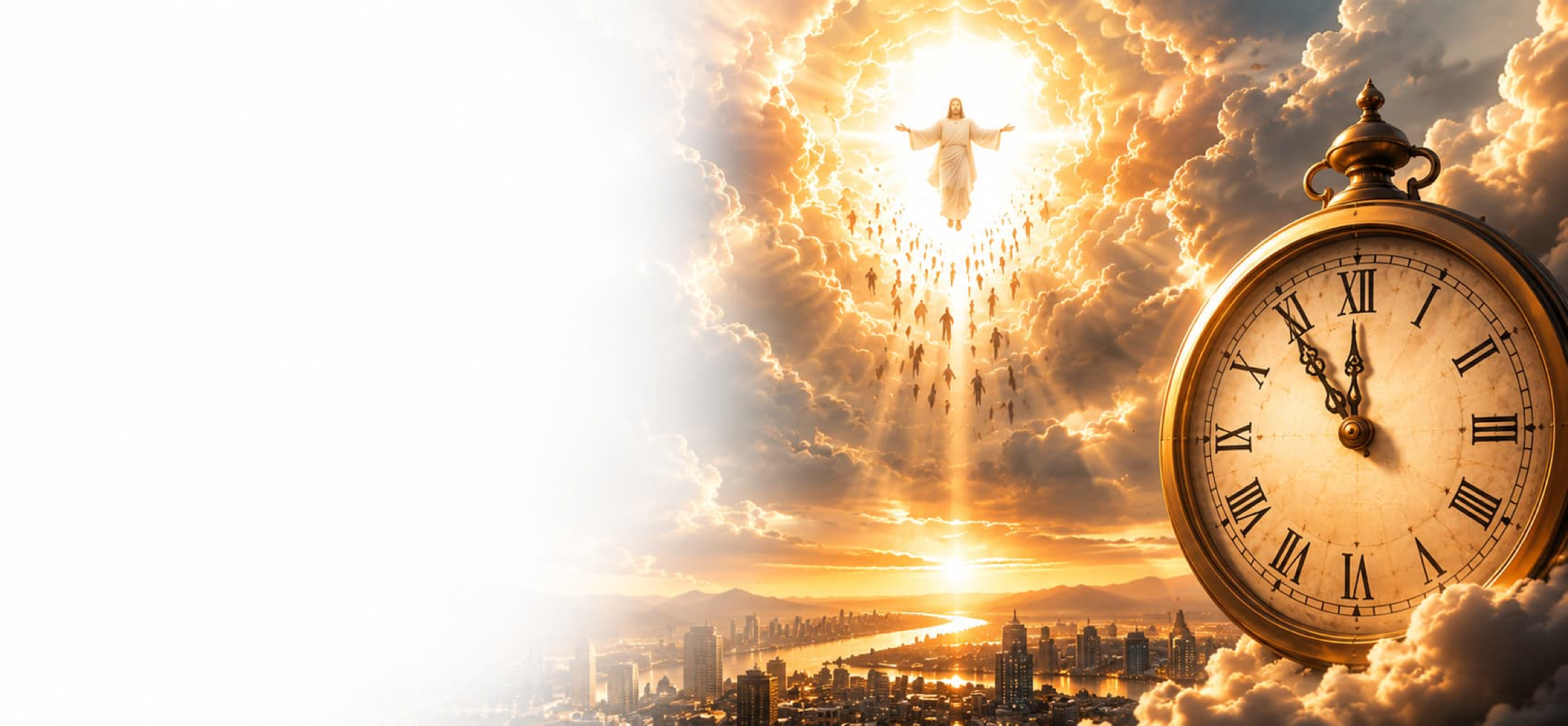 Image de couverture explorant la question du moment de l’enlèvement de l’Église, les enseignements de Jésus sur sa venue et les signes prophétiques annonçant son retour.