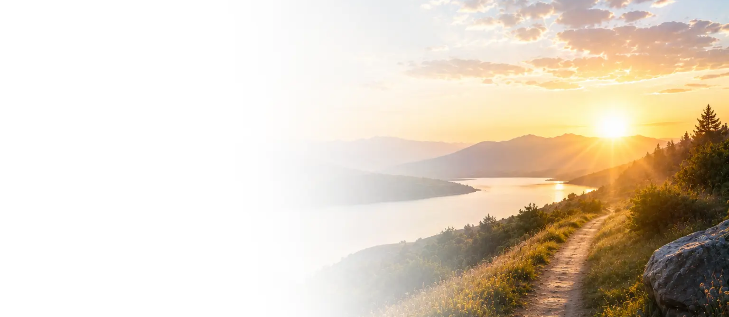 Header image inviting people to begin a personal relationship with God today, discover Jesus Christ, and start a new spiritual journey based on faith and hope.