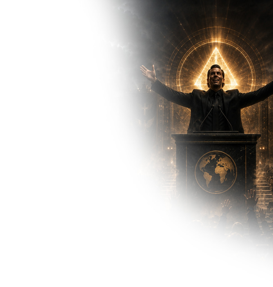 Image de couverture expliquant l'identit&eacute;, le r&ocirc;le et les actions du faux proph&egrave;te d&eacute;crit dans l'Apocalypse, ainsi que son lien avec l'Antichrist et la fin des temps.